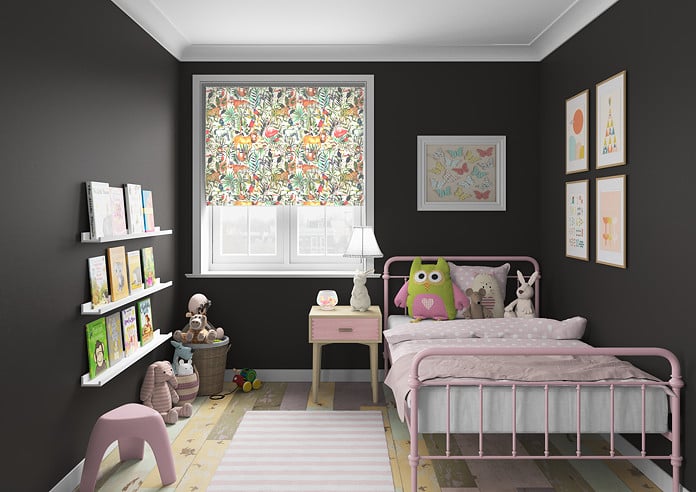 King of the Jungle, Safari - Twist&Fit Roman Blind - Image 5